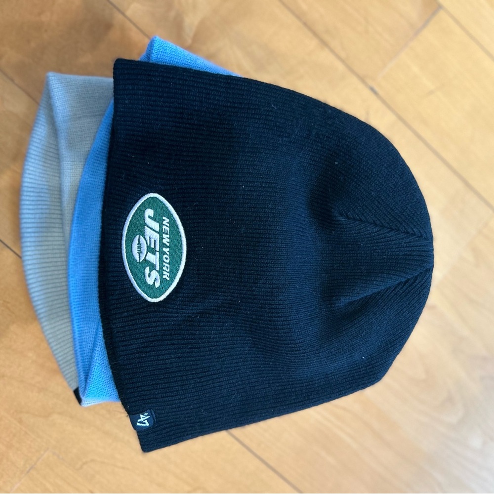 New York Jets Black Beanie